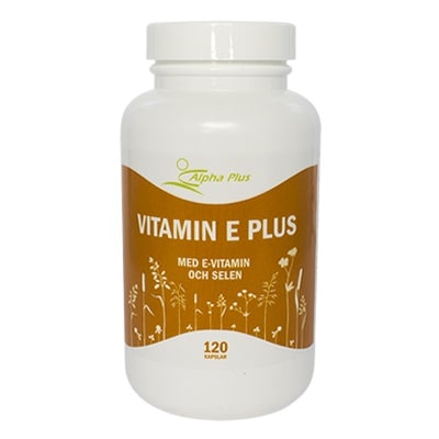 Vitamin E Plus 120 kapslar