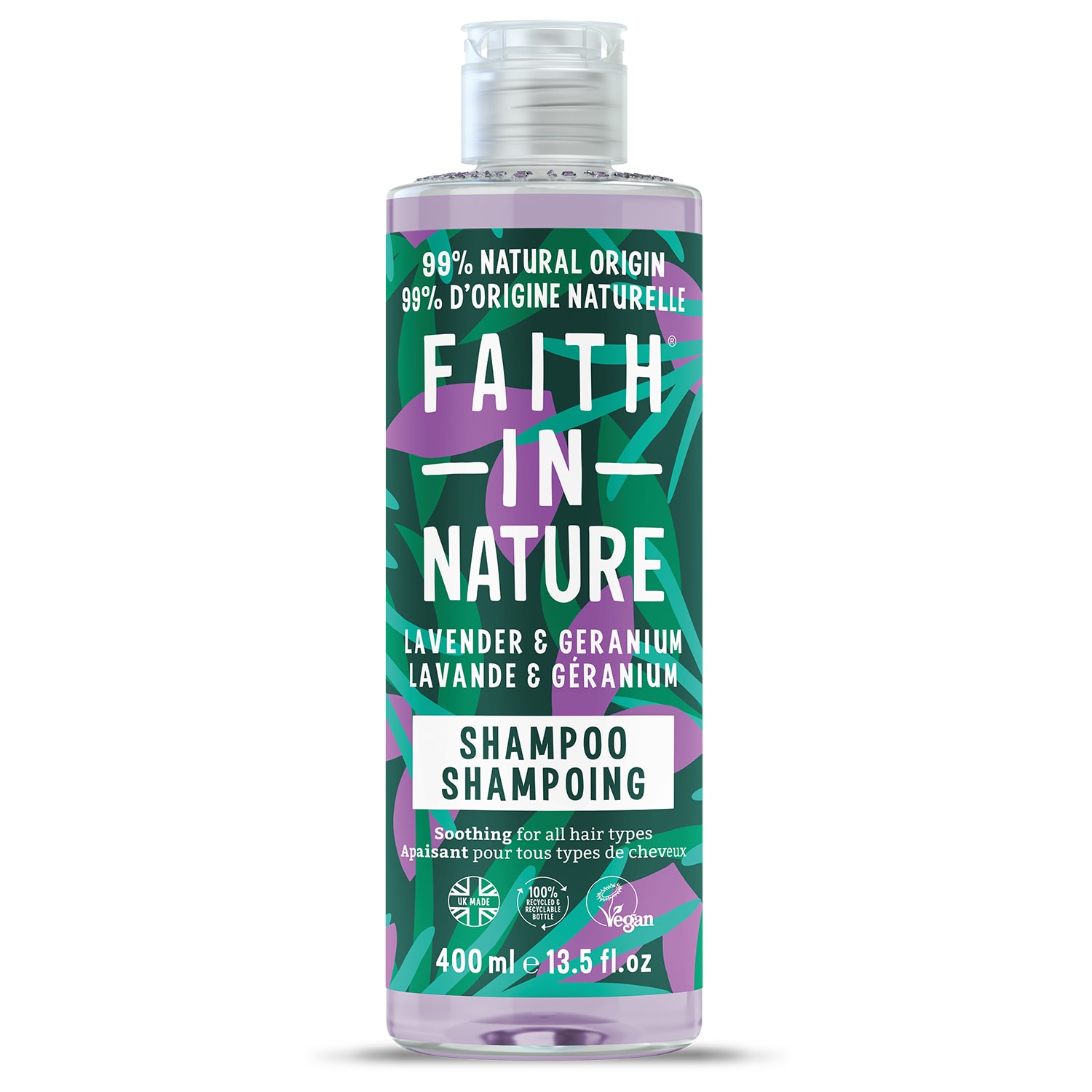 Schampo Lavendel & Geranium 400ml