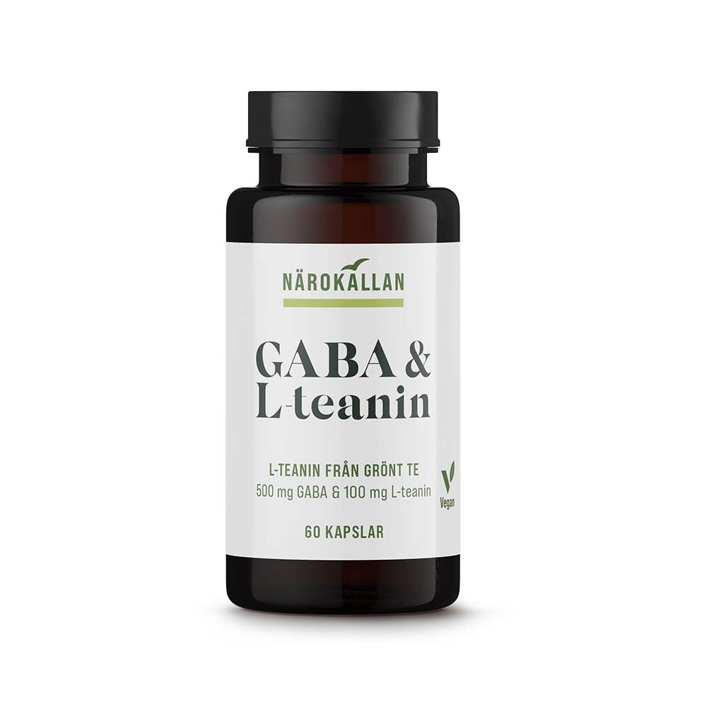 GABA + L-Teanin 60 kapslar