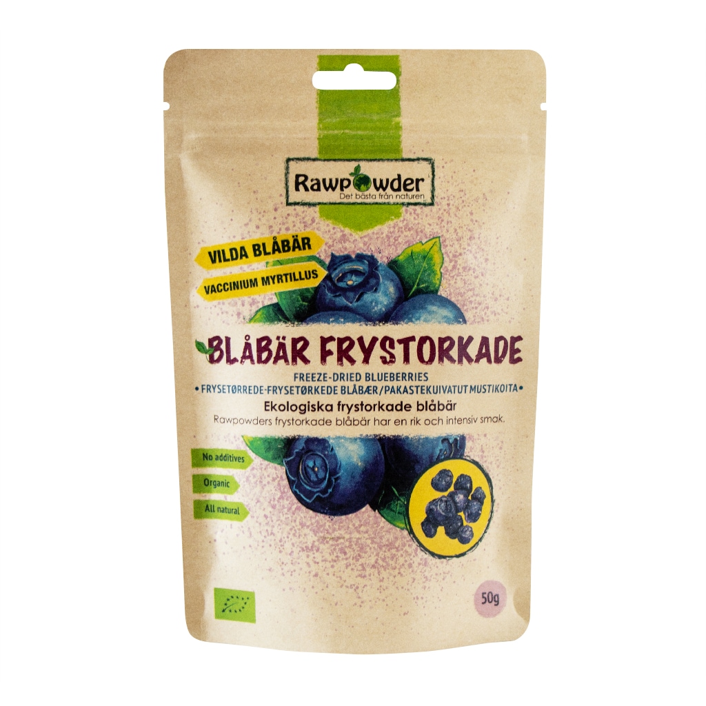 Blåbär frystorkade 50g 
