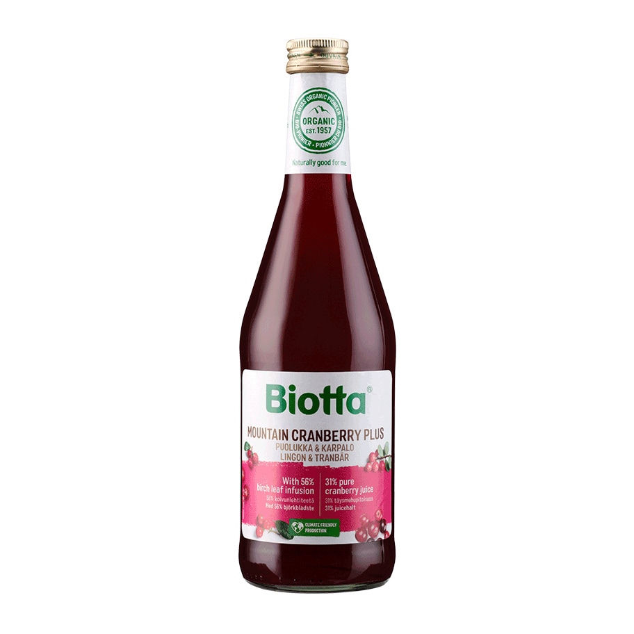 Lingondricka Plus 0,5l