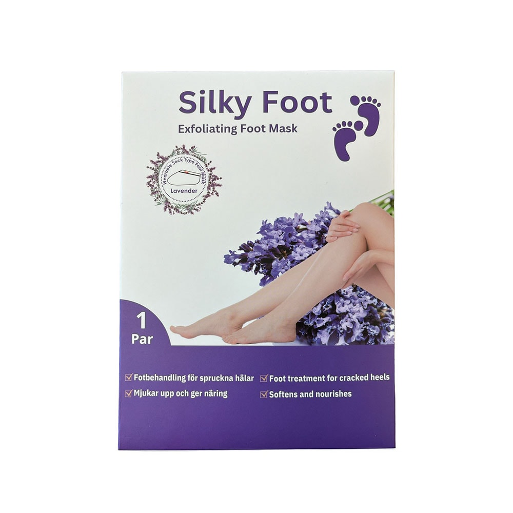 Fotmask Silky Foot Lavendel