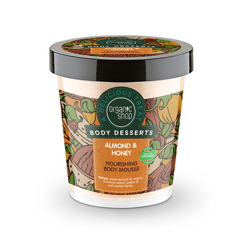Body Mousse Almond & Honey 450ml